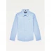 Мужская рубашка Tommy Hilfiger Boy's Oxford Long Sleeve Shirt Calm Blue C1S