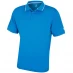Island Green Performance Polo Golf Shirt Sky Azure