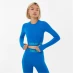 Жіноча футболка Everlast Seamless Long Sleeve Crop Top Womens Blue
