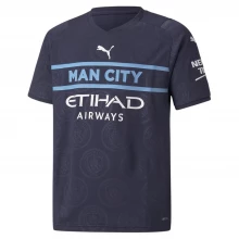 Детская рубашка Puma Manchester City Third Shirt 2021 2022 Junior