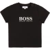 Boss Big Logo T Shirt Black 09B