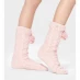 Ugg Pom Pom Fleece Sock Seashell Pink