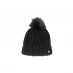 Pikeur Woolly Bobble Hat Ladies Black