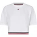 Женская футболка Tommy Sport Crop T Shirt White YCF
