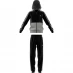 Детский спортивный костюм adidas 3S Fleece Tracksuit Black/Grey