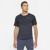 Мужская футболка с коротким рукавом Nike Run Knit T Shirt Mens Black/Blue