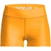 Женские шорты Under Armour HeatGear Mid Shorty Shorts Womens Orange