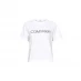 CALVIN KLEIN Core Logo Boxy T-Shirt WHITE YAF