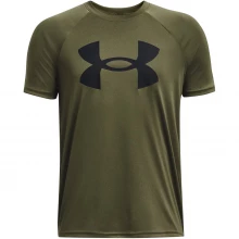 Детская футболка Under Armour Tech Big Logo Short Sleeve T Shirt Junior Boys