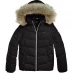 Детская курточка Tommy Hilfiger Essential Down Furry Jacket Black BDS