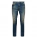 Мужские джинсы Diesel D-Fining Tapered Jeans Mid Blue 01