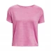Женская футболка Under Armour Tech Vent Short Sleeve T Shirt Womens Pink