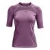 Женская футболка Under Armour Rush Seamless T Shirt Womens Purple