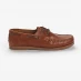 Jack Wills Leather Boat Shoes Tan