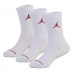 Air Jordan Pack Crew Socks White