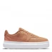 Nike Court Vision Alta Leather Womens Trainers Brown Lth