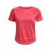 Женская футболка Under Armour Tech Vent Short Sleeve T-shirt Womens Pink