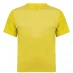 Nike Tech Ultra Short Sleeve T-shirt Mens Citron/White