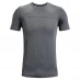 Мужская футболка с коротким рукавом Under Armour Armour Rush Seamless Novelty T Shirt Mens Grey