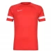 Мужская футболка с коротким рукавом Nike Academy Short-Sleeve Football Top Mens Red