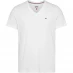 Tommy Jeans Original V Neck T Shirt Classic White