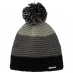 Женская шапка Nevica Banff Beanie Mens Black/Grey