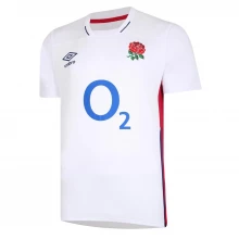 Женская блузка Umbro England Home Rugby Shirt 2021 2022 Ladies