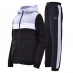 Детский спортивный костюм Slazenger Fleece Full Zip Track Suit Junior Boys Black