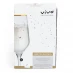 Villeroy and Boch 2 Pack of Champagne Glasses Gold Rim