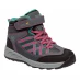 Regatta Samaris Junior Velcro Mid Walking Boots Granit/Duchs