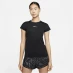 Женская футболка Nike DriFit Short Sleeve T Shirt Womens Black