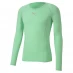 Puma Liga Long Sleeve T-shirt Mens Green Glimme