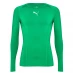 Puma Liga Long Sleeve T-shirt Mens Bright Green