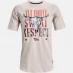 Under Armour Project Rock T Shirt White/Red