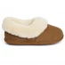 Just Sheepskin Classic Low Boot Slippers Chestnut