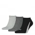Puma 3 Pack Lifestyle Socks Black/White