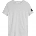 Calvin Klein Jeans Children's Badge T Shirt Grey Hthr PZ2