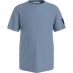 Calvin Klein Jeans Children's Badge T Shirt Iceland Blue