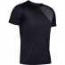 Мужская футболка с коротким рукавом Under Armour Qualifier T Shirt Mens Black