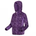 Детская толстовка Regatta Cadson Full Zip Fleece Jacket Hyacinth Dot