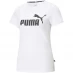 Puma Logo 2 color Tee Puma White