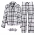 Женская пижама Linea Pyjama Eyemask Set Grey Lurex