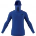 adidas CR Training Long Sleeve Hoodie Mens Bold Blue