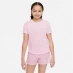 Детская футболка Nike Df One Short Sleeve Top Pink