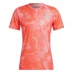 Мужская футболка с коротким рукавом adidas Print T Shirt Mens Acid Red
