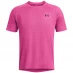 Мужская футболка с коротким рукавом Under Armour Tech Training T Shirt Mens Astro Pink Tex