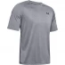 Мужская футболка с коротким рукавом Under Armour Tech Training T Shirt Mens Nov Grey