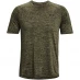 Мужская футболка с коротким рукавом Under Armour Tech Training T Shirt Mens Marine OD Green