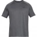 Мужская футболка с коротким рукавом Under Armour Tech Training T Shirt Mens Carbon Heather