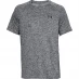 Мужская футболка с коротким рукавом Under Armour Tech Training T Shirt Mens Grey